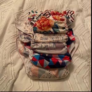 Alva Baby Girl Cloth Diapers